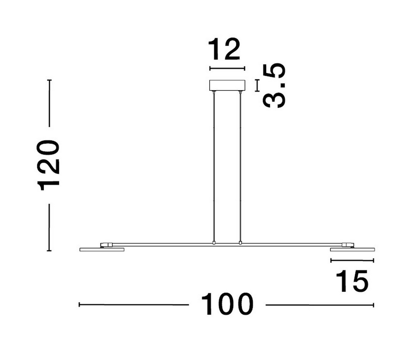 Lampa wisząca ABOT LE43210 - Luces Exclusivas - obrazek 4