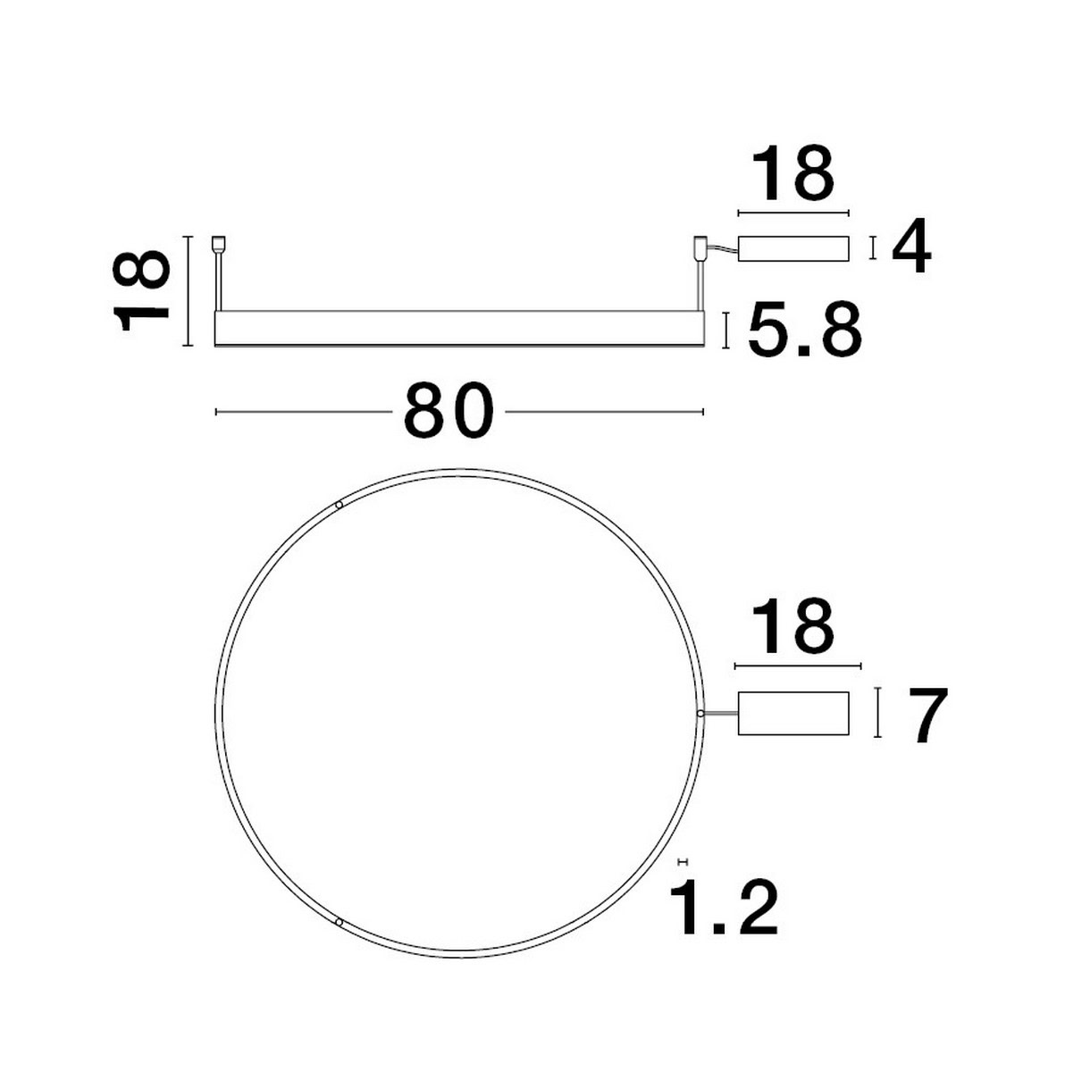 Lampa wisząca JACA LE43266 - Luces Exclusivas - obrazek 3