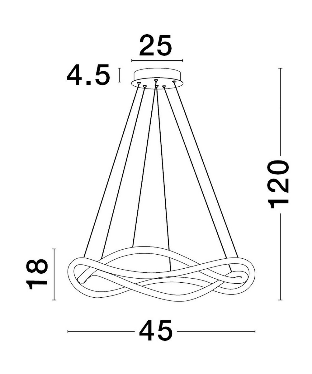 Lampa wisząca CHAPA LE43292 - Luces Exclusivas - obrazek 2
