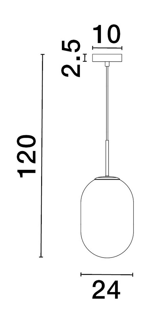 Lampa wisząca ACUYO LE43355 - Luces Exclusivas - obrazek 2