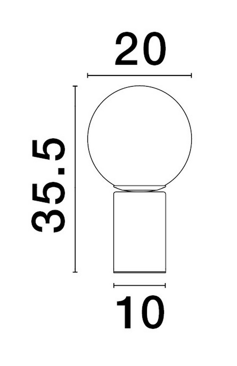 Lampa stołowa ADELA LE43360 - Luces Exclusivas - obrazek 2
