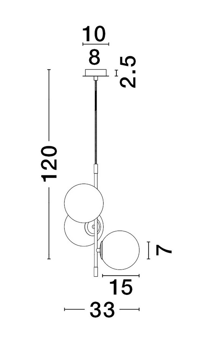 Lampa wisząca AEREO LE43367 - Luces Exclusivas - obrazek 2