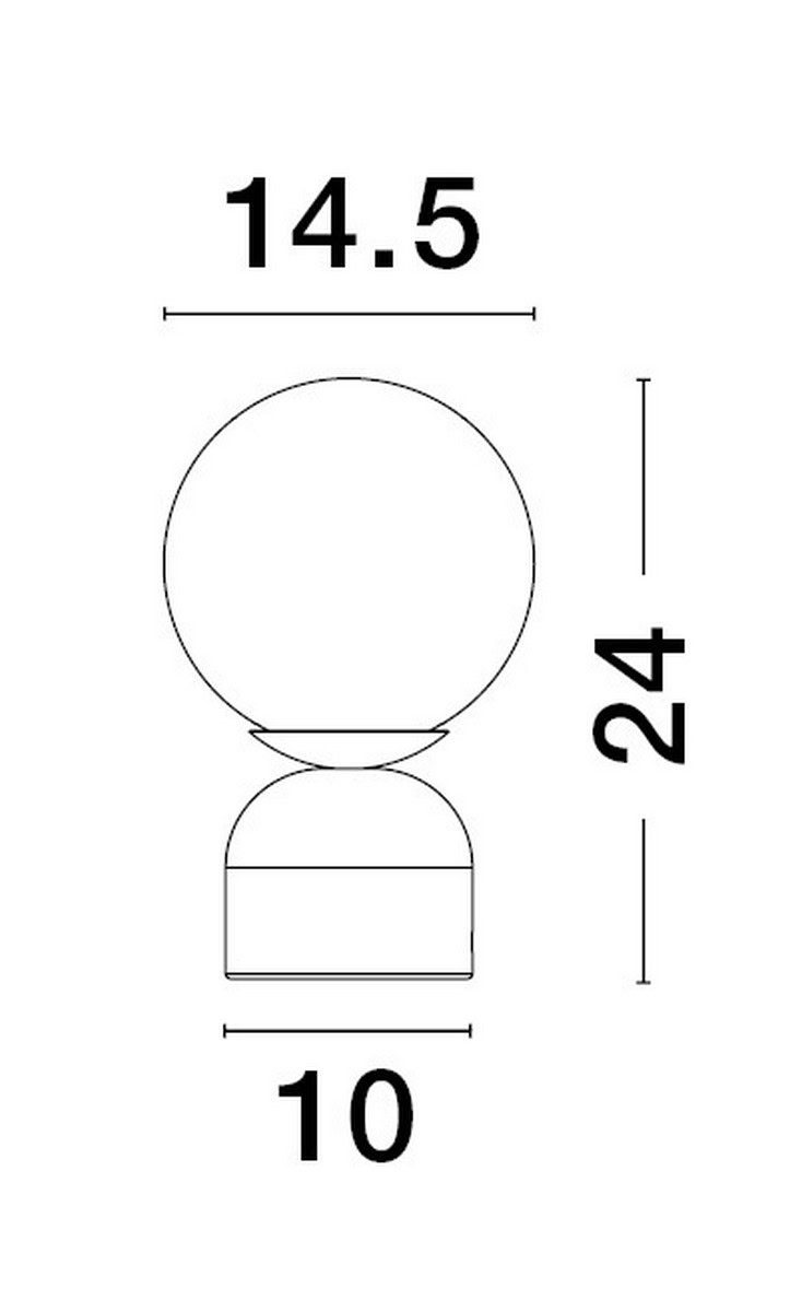 Lampa stołowa ORILLA LE43440 - Luces Exclusivas - obrazek 3