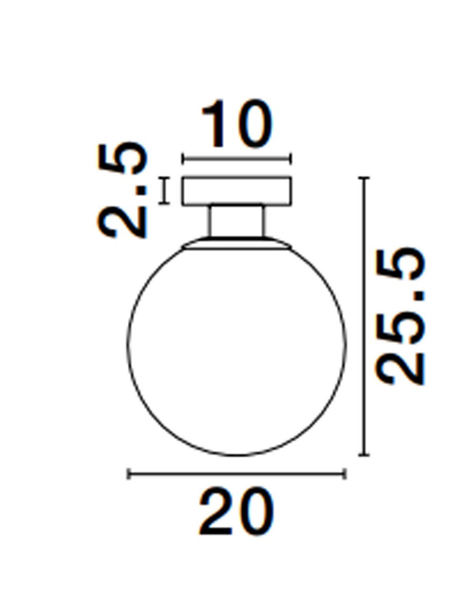 Lampa sufitowa BAJUCU LE43653 - Luces Exclusivas - obrazek 2
