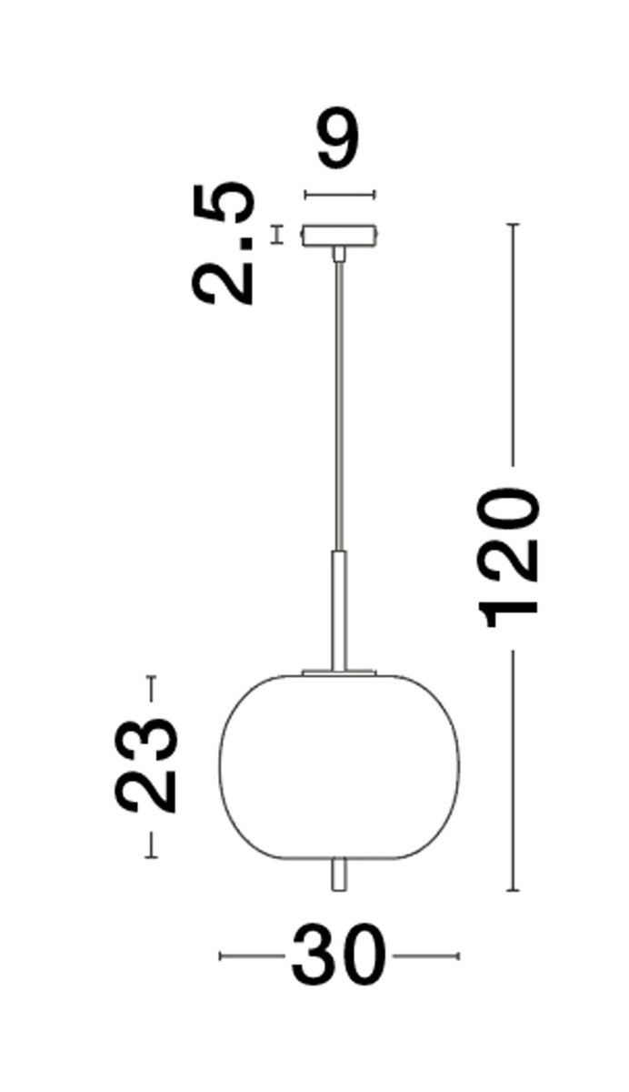 Lampa wisząca PILAR LE43661 - Luces Exclusivas - obrazek 2