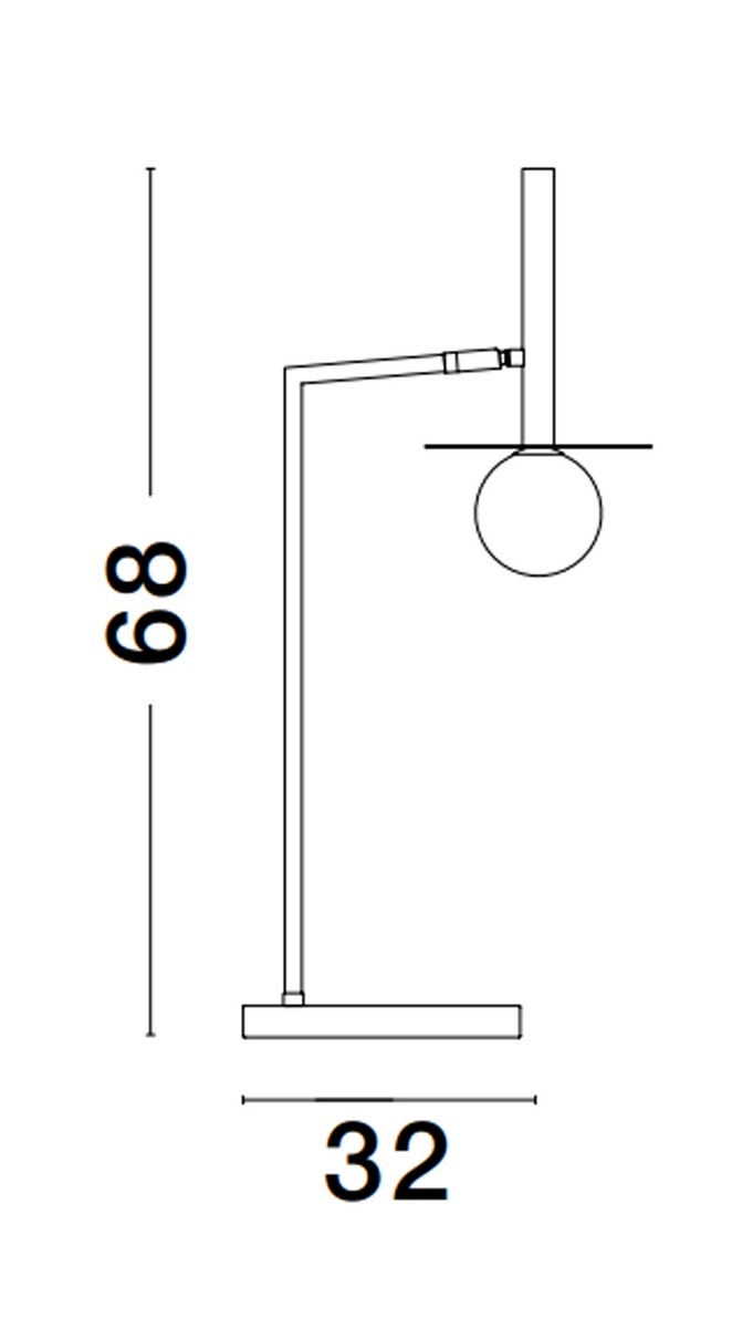 Lampa biurkowa MORELOS LE43690 - Luces Exclusivas - obrazek 2