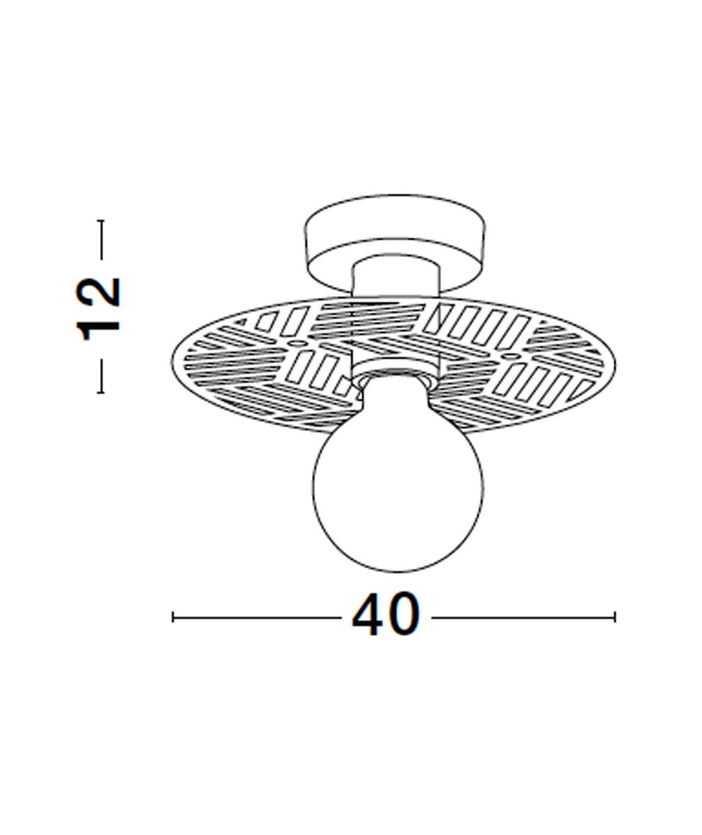 Lampa sufitowa BAMEPA LE43701 - Luces Exclusivas - obrazek 2