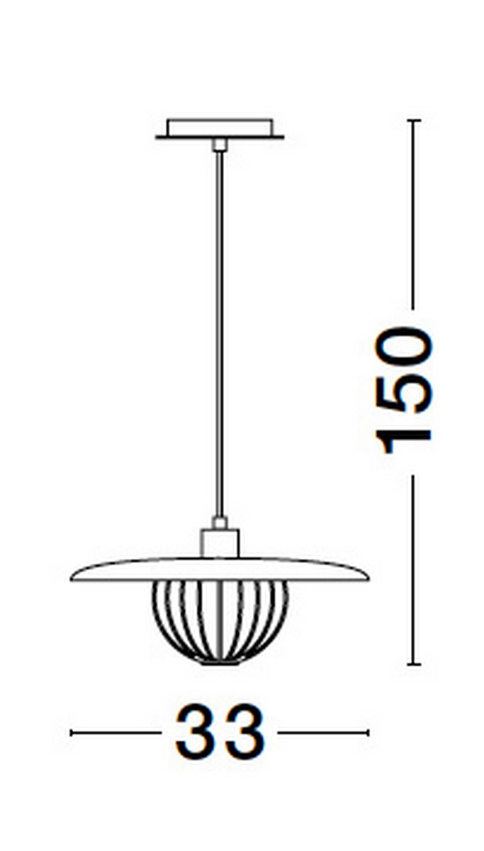 Lampa wisząca CUERNAVACA LE43720 - Luces Exclusivas - obrazek 2