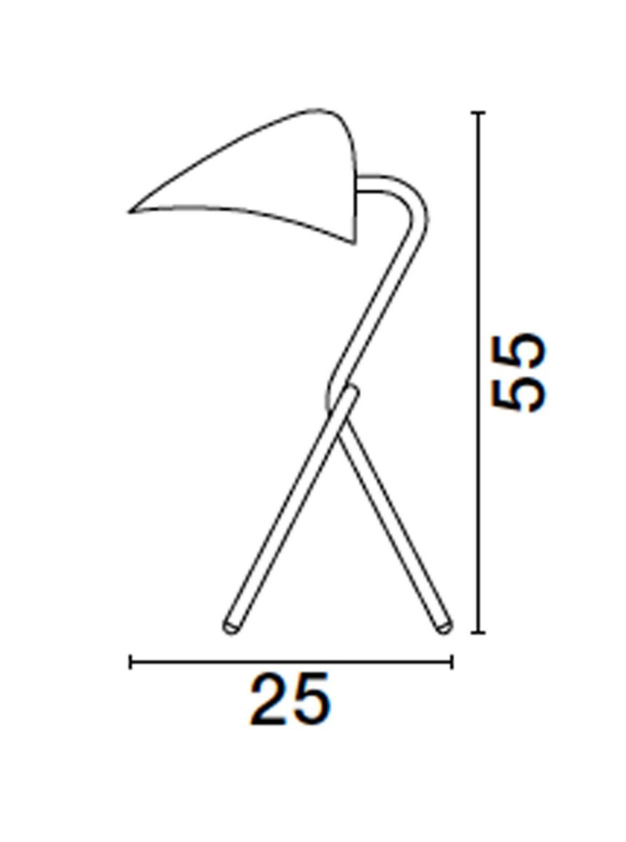 Lampa biurkowa BARRAS LE43730 - Luces Exclusivas - obrazek 2
