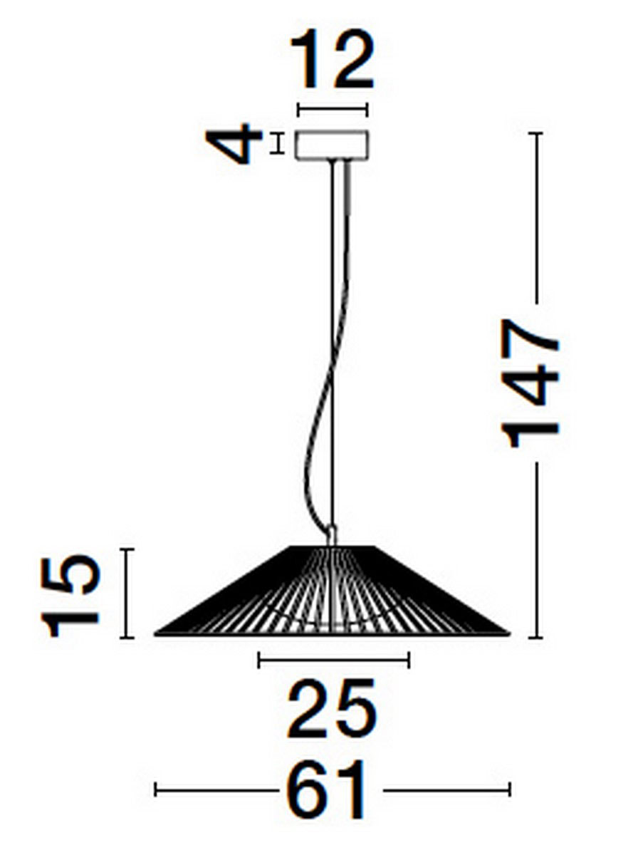Lampa wisząca PENA LE44248 - Luces Exclusivas - obrazek 4