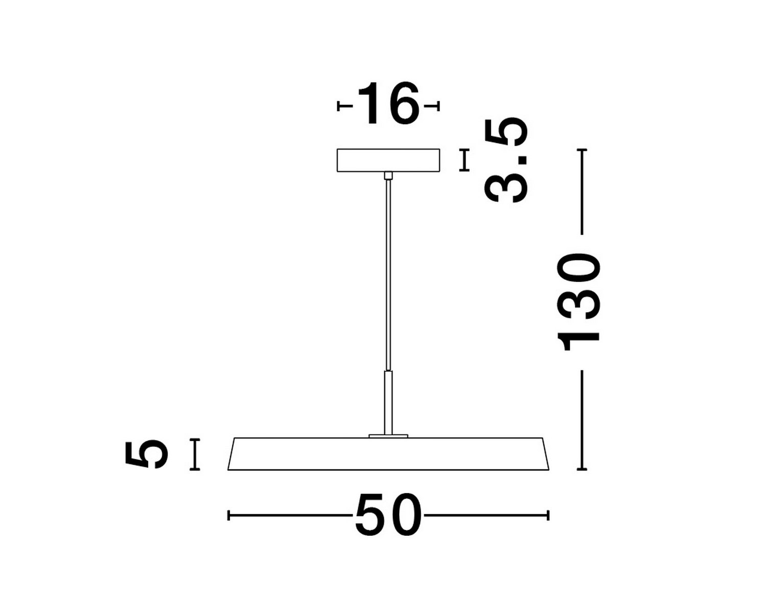 Lampa wisząca CORUNA LE44430 - Luces Exclusivas - obrazek 3