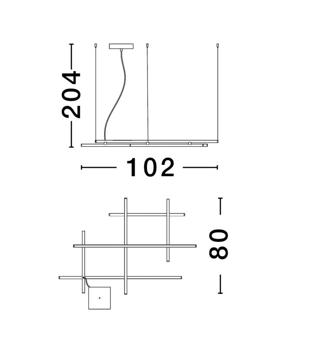 Lampa wisząca TUMBES LE44472 - Luces Exclusivas - obrazek 4