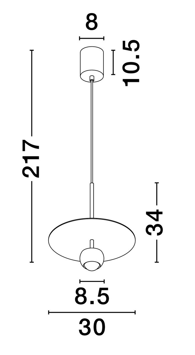 Lampa wisząca BAILA LE44536 - Luces Exclusivas - obrazek 3