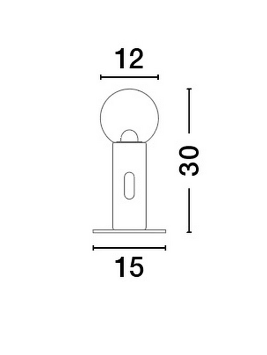 Lampa stołowa BARBARA LE44552 - Luces Exclusivas - obrazek 3