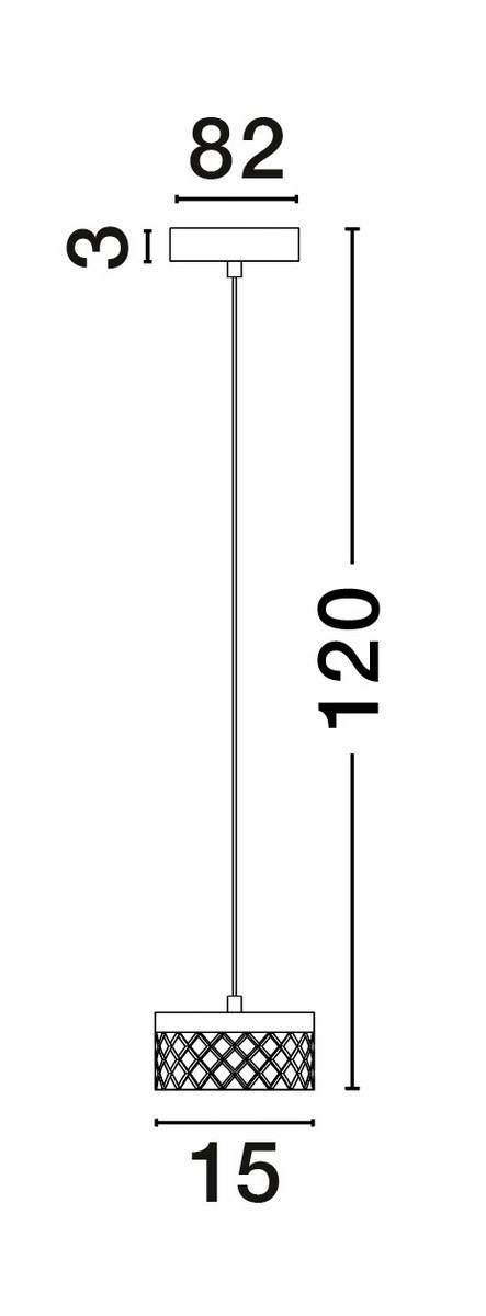 Lampa wisząca MINEROS LE44581 - Luces Exclusivas - obrazek 5