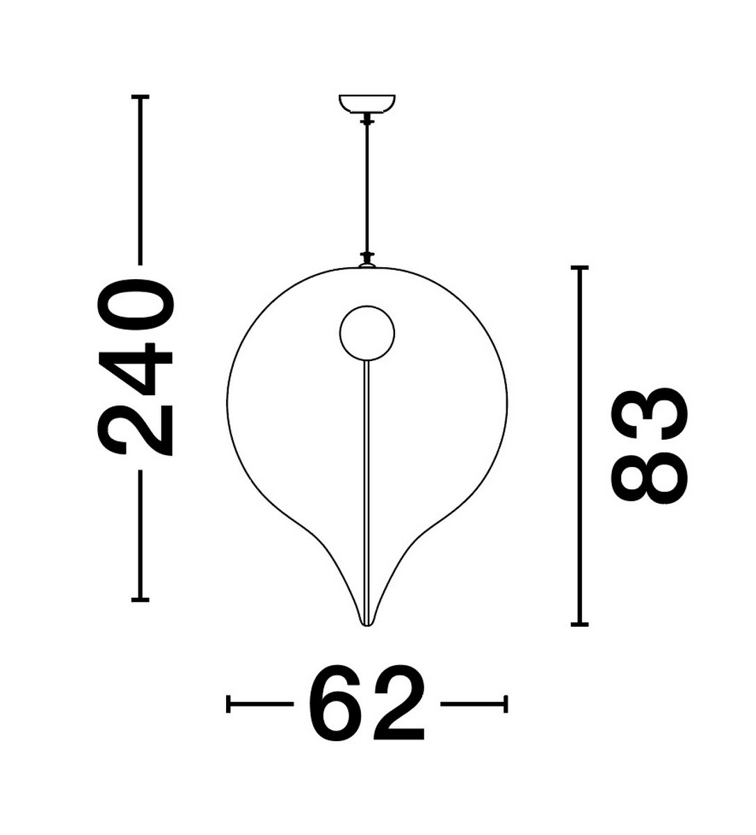 Lampa wisząca CHANCAY LE44598 - Luces Exclusivas - obrazek 4