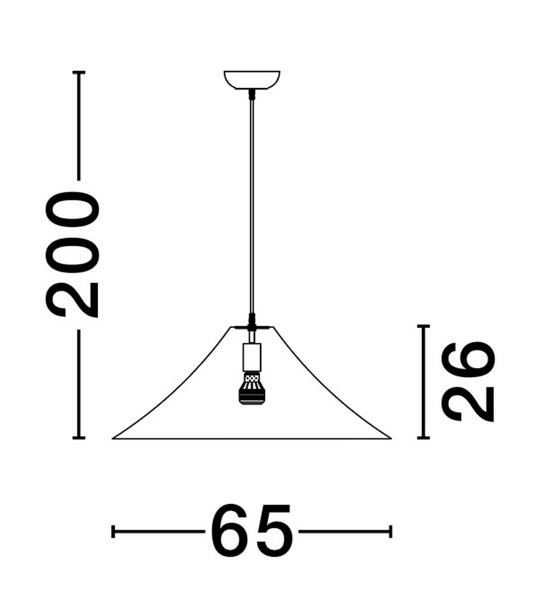 Lampa wisząca CHANCAY LE44599 - Luces Exclusivas - obrazek 4
