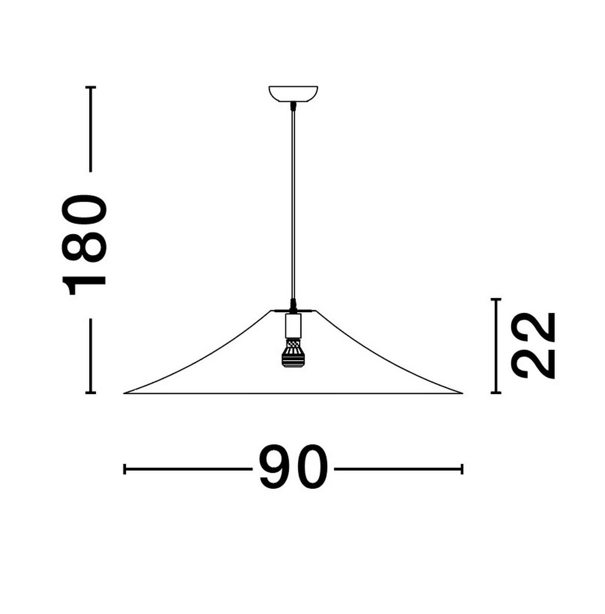 Lampa wisząca CHANCAY LE44600 - Luces Exclusivas - obrazek 4