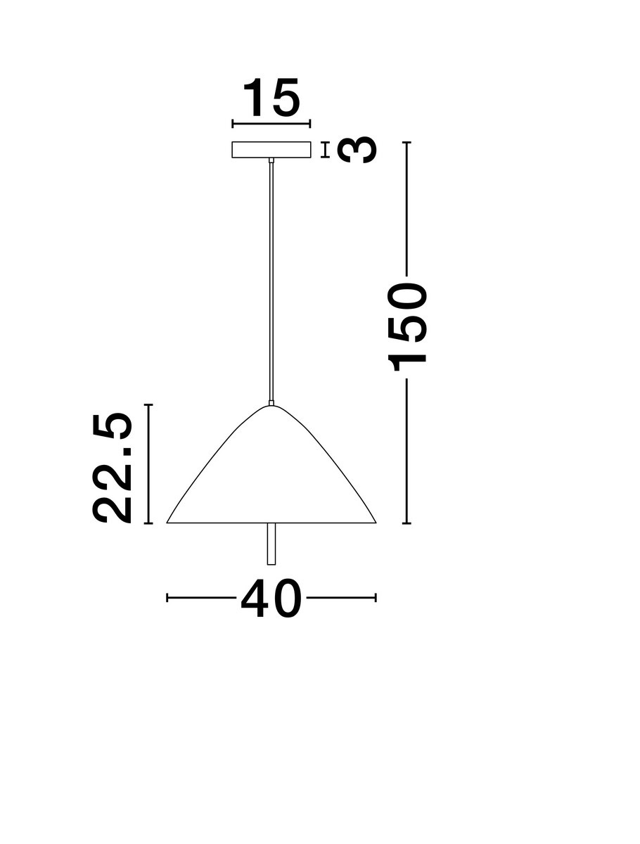 Lampa wisząca CARAPARI LE44655 - Luces Exclusivas - obrazek 4