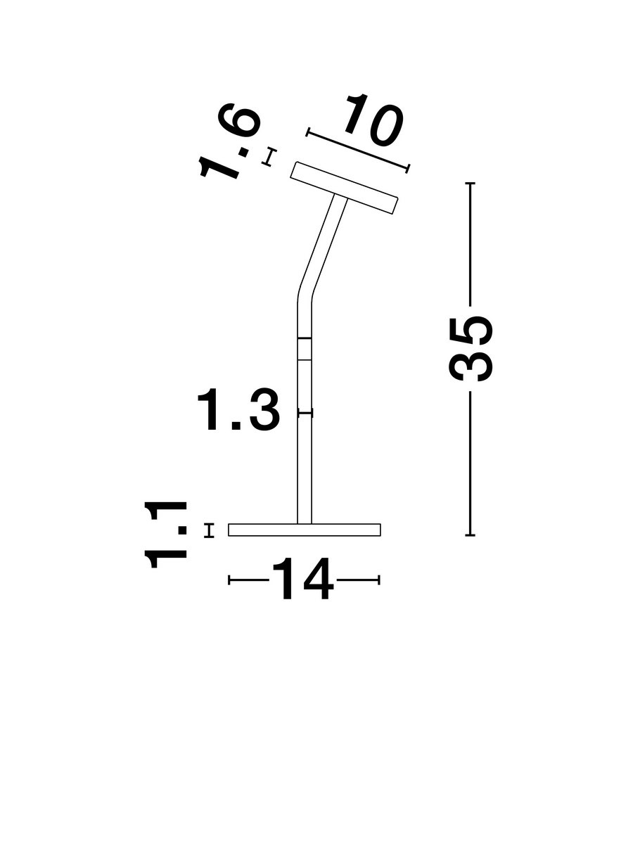 Lampa stołowa PASORAPA LE44680 - Luces Exclusivas - obrazek 2
