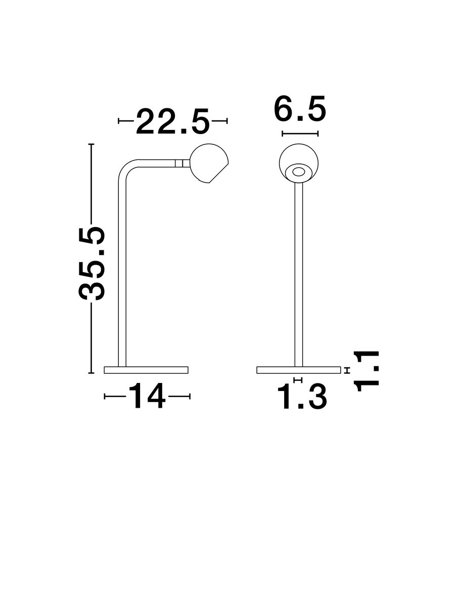Lampa stołowa PUCARANI LE44682 - Luces Exclusivas - obrazek 2