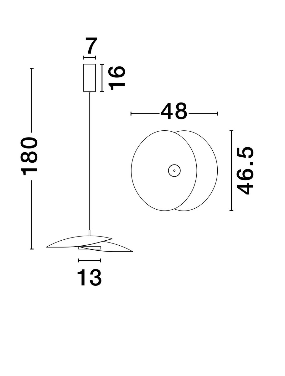 Lampa wisząca YACUIBA LE44739 - Luces Exclusivas - obrazek 4