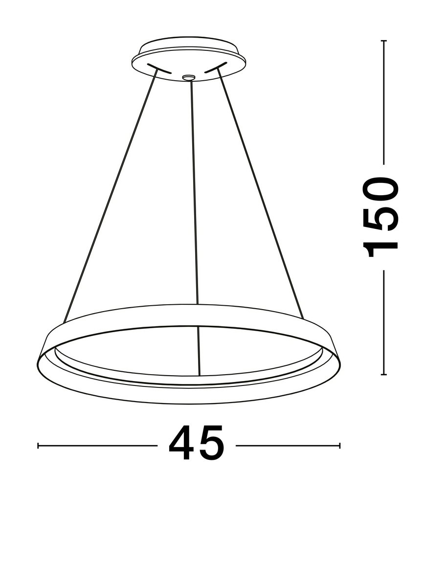 Lampa wisząca BATALLAS LE44788 - Luces Exclusivas - obrazek 4