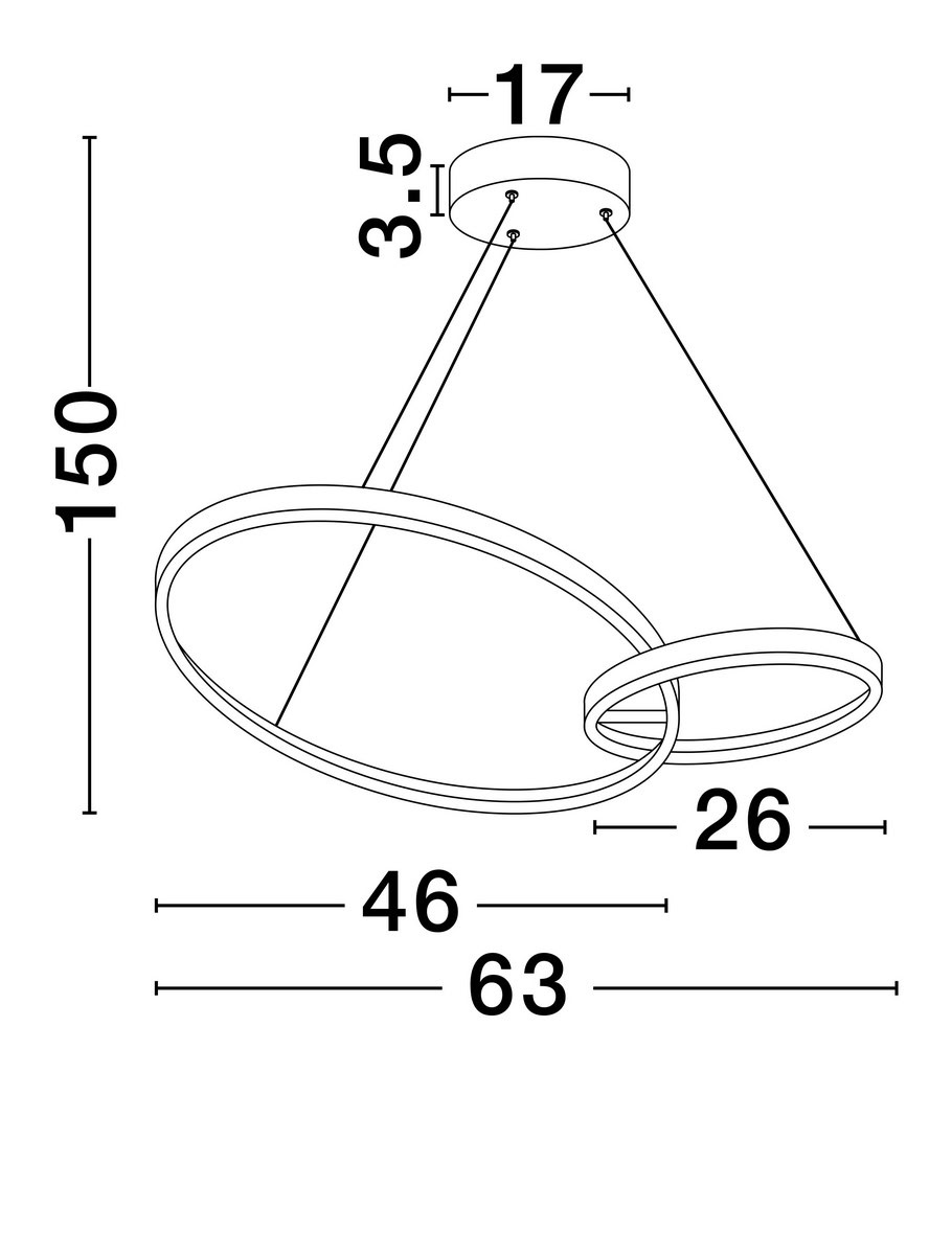 Lampa wisząca CHULUMANI LE44820 - Luces Exclusivas - obrazek 4