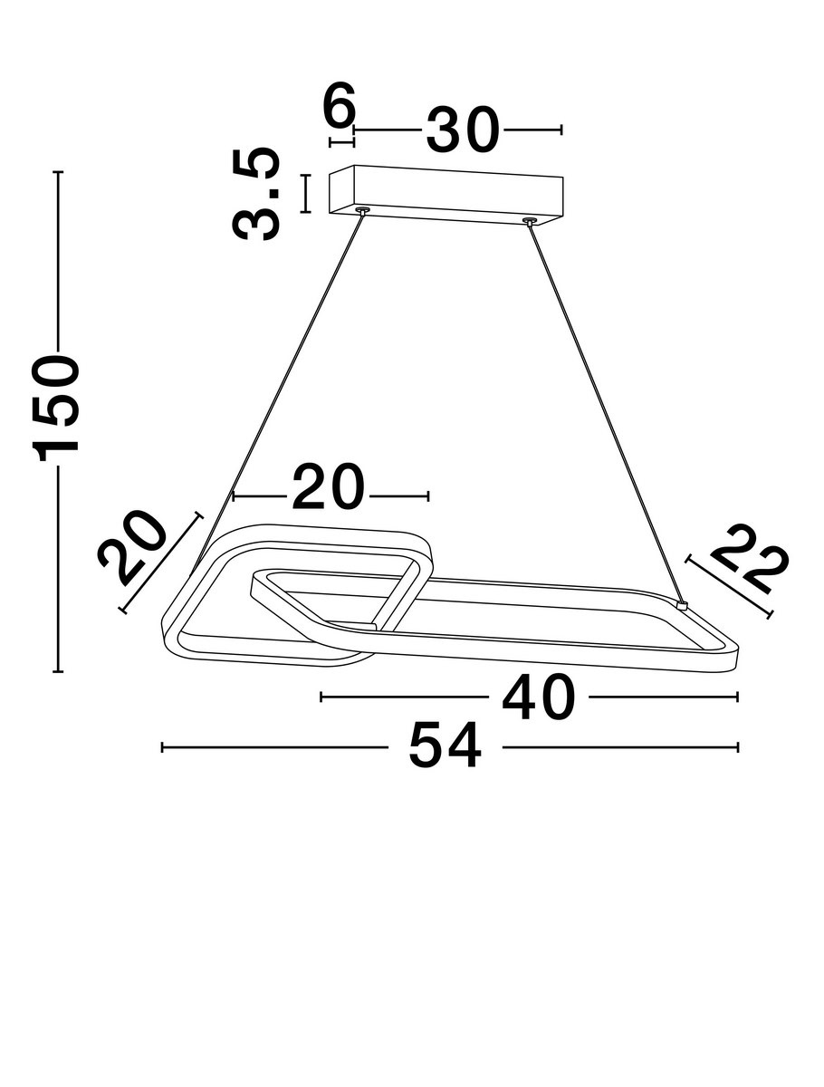 Lampa wisząca CHULUMANI LE44826 - Luces Exclusivas - obrazek 2