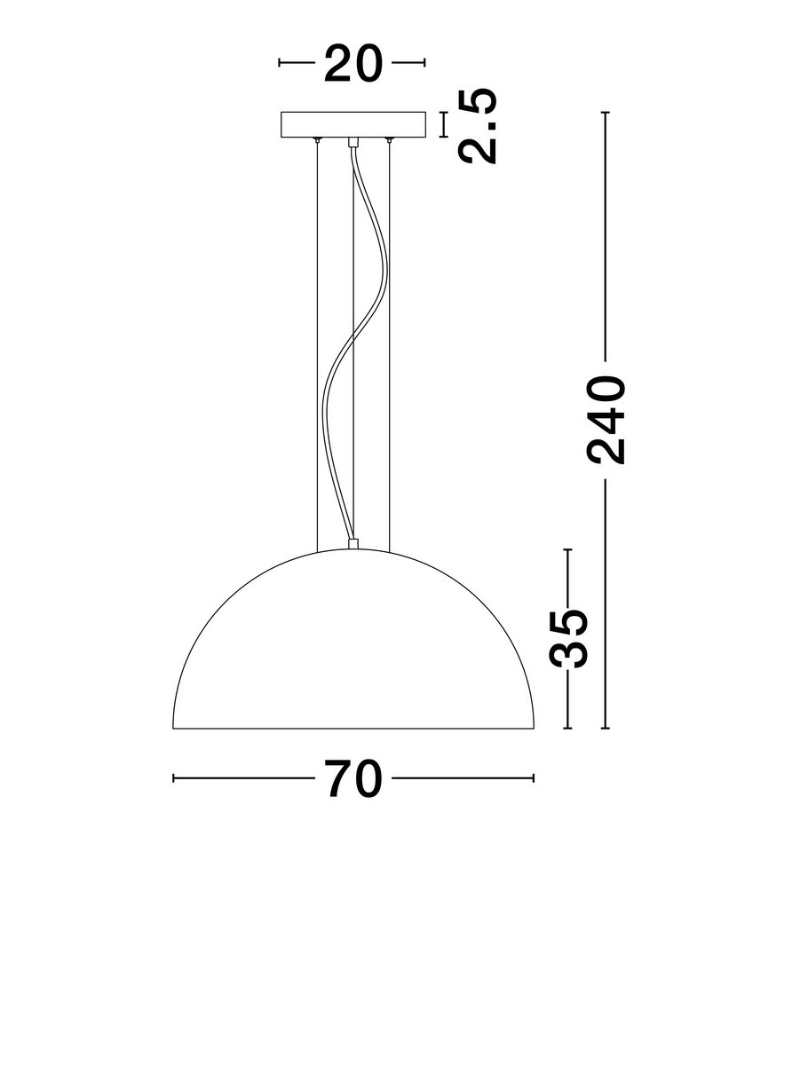 Lampa wisząca JULIACA LE44857 - Luces Exclusivas - obrazek 3