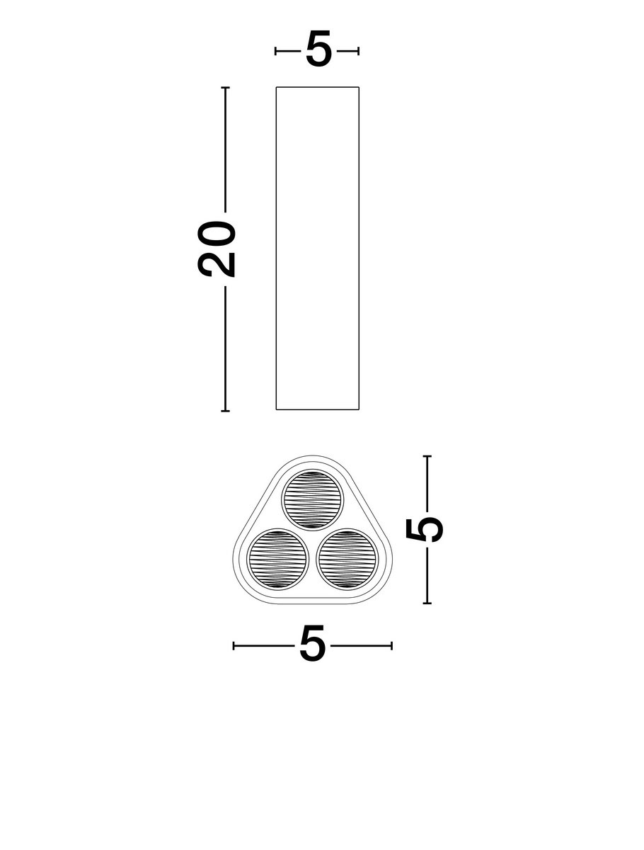 Lampa sufitowa TACHIRA LE44912 - Luces Exclusivas - obrazek 4