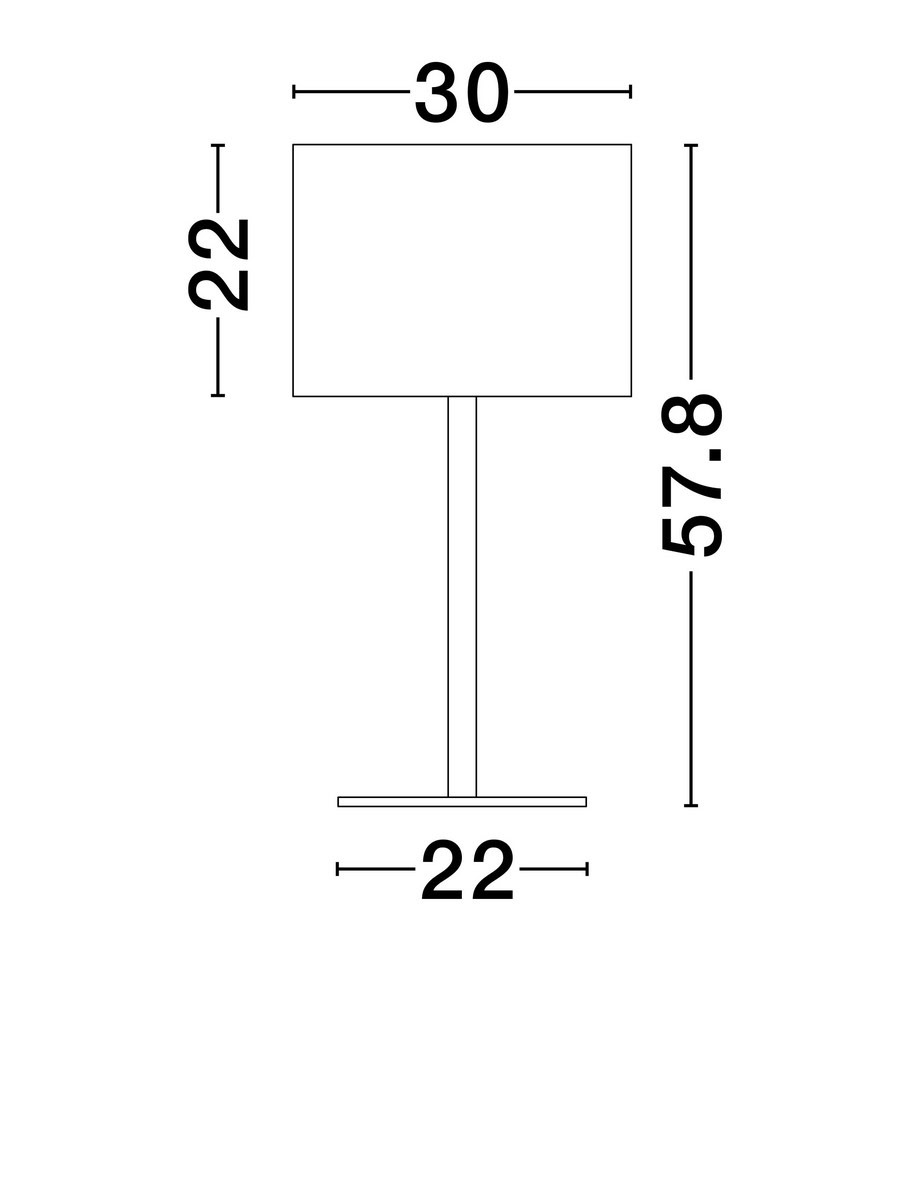 Lampa stołowa GUAVIARE LE44956 - Luces Exclusivas - obrazek 2