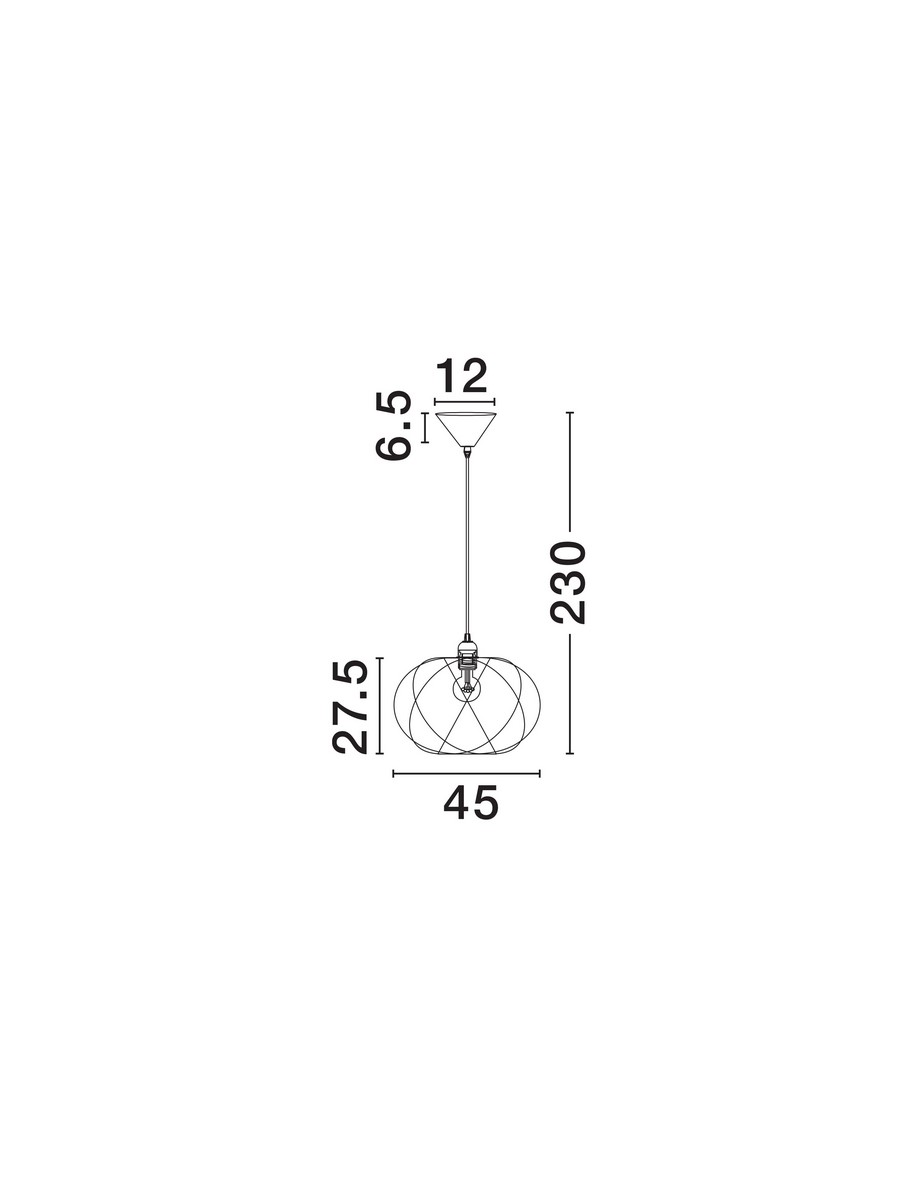 Lampa wisząca REVENDO LE45315 - Luces Exclusivas - obrazek 4