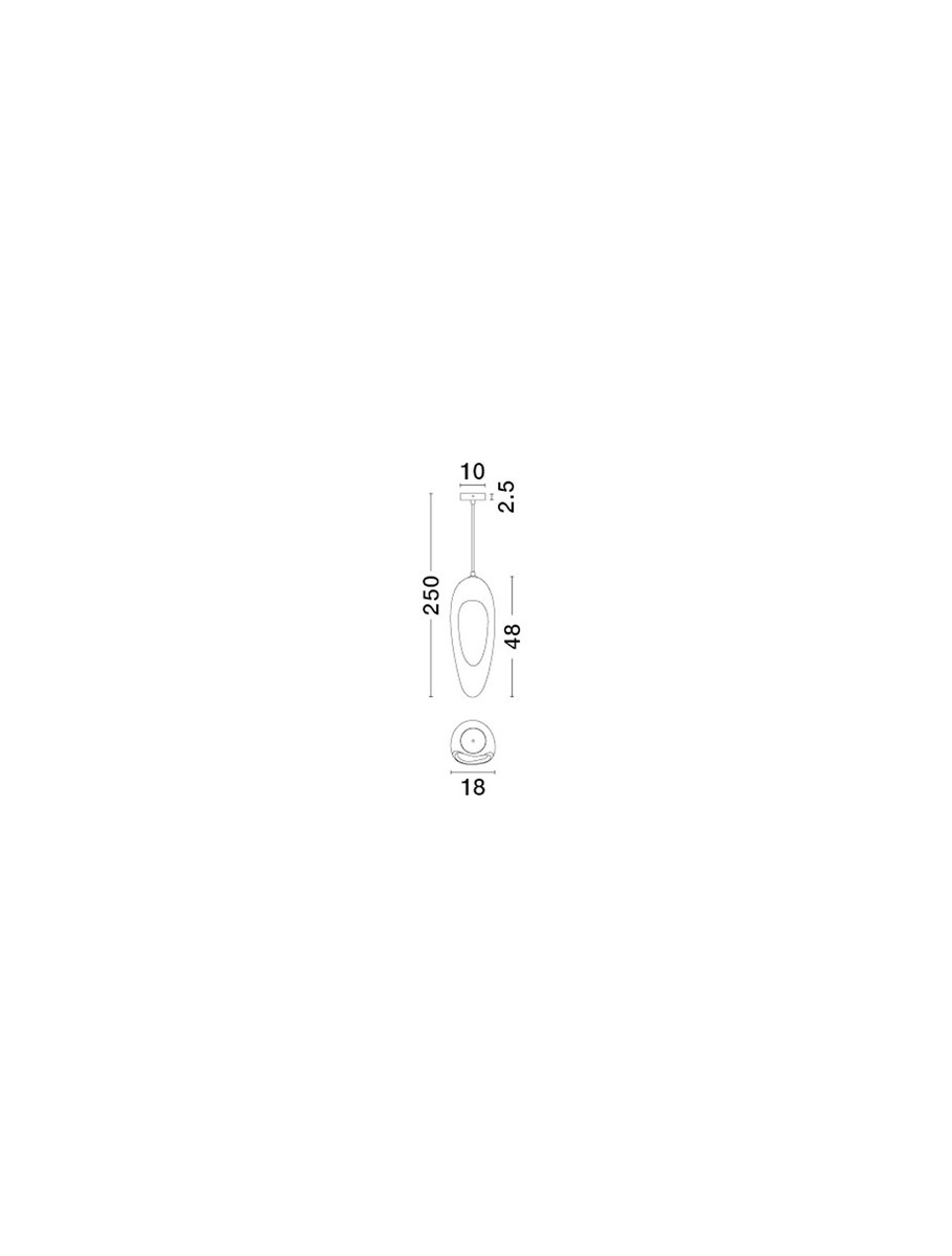 Lampa wisząca LONTIZA LE45333 - Luces Exclusivas - obrazek 4