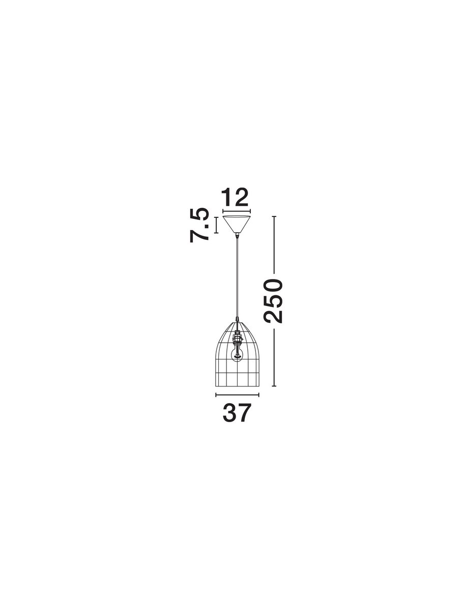 Lampa wisząca SARMENA LE45354 - Luces Exclusivas - obrazek 4