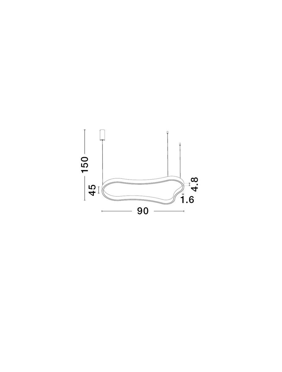 Lampa wisząca VELBANO LE45415 - Luces Exclusivas - obrazek 4