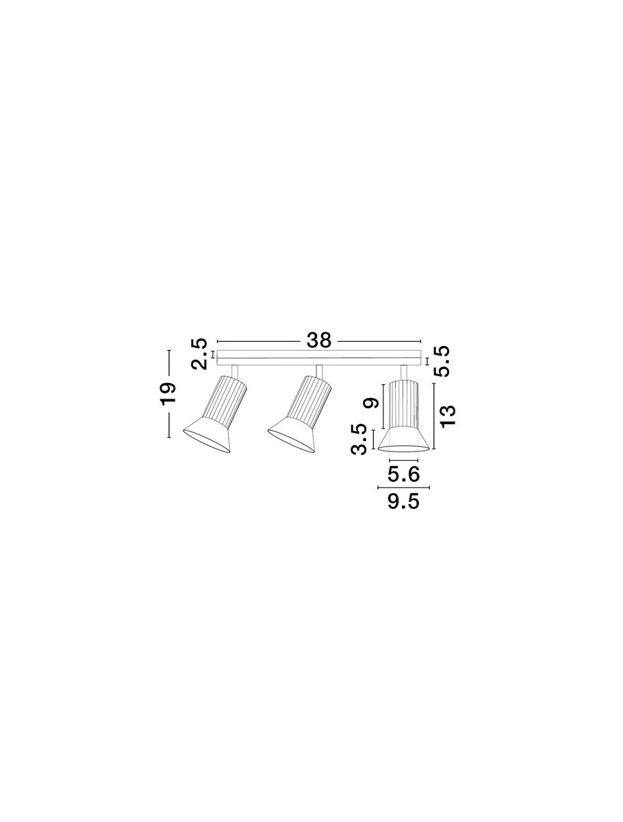 Lampa sufitowa MARENZO LE45609 - Luces Exclusivas - obrazek 4