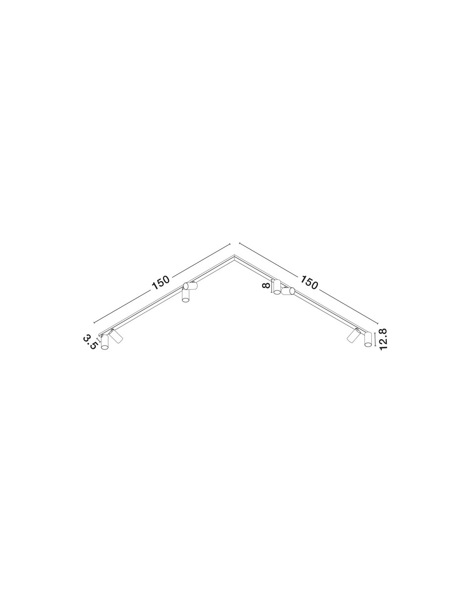 Lampa sufitowa CALDEMO LE45655 - Luces Exclusivas - obrazek 4