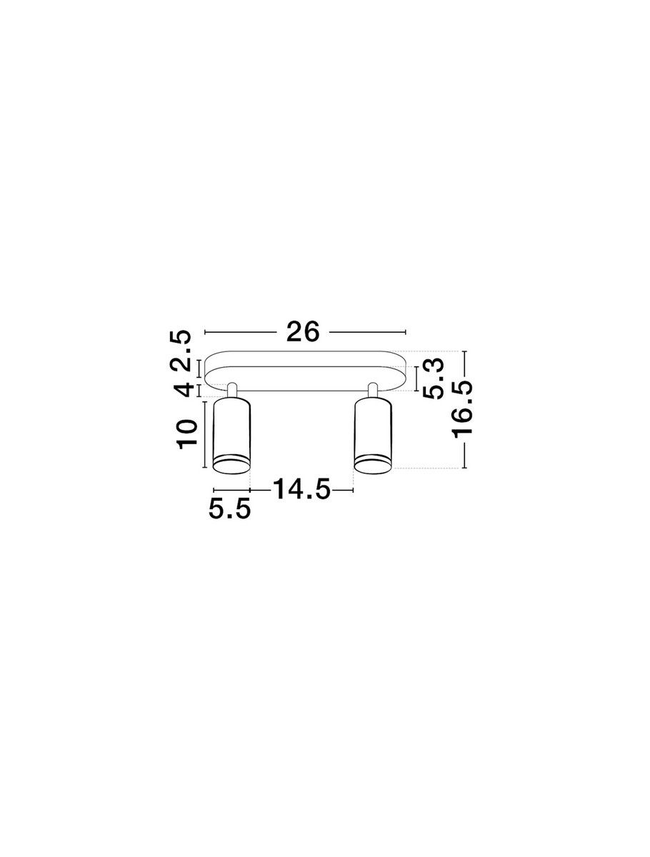 Lampa sufitowa/kinkiet ZENFARO LE45677 - Luces Exclusivas - obrazek 4