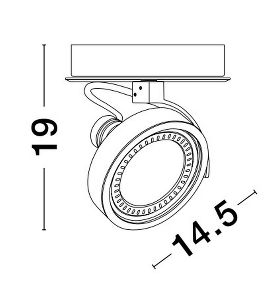 Lampa sufitowa ACASICO LE61631 - Luces Exclusivas - obrazek 2