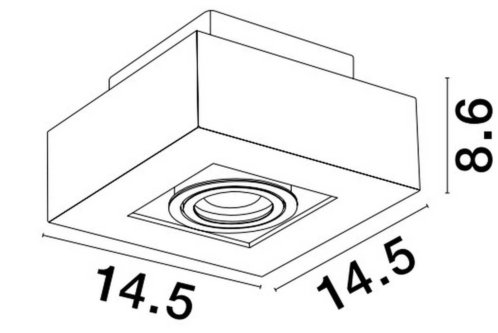 Lampa sufitowa ACATENO LE61634 - Luces Exclusivas - obrazek 2