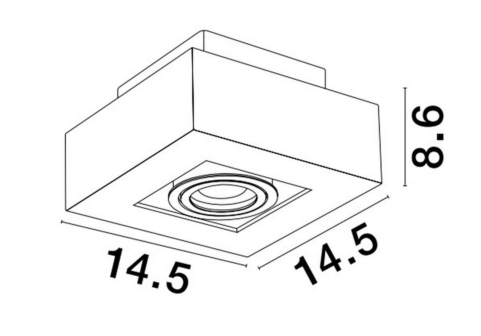 Lampa sufitowa ACATENO LE61635 - Luces Exclusivas - obrazek 2