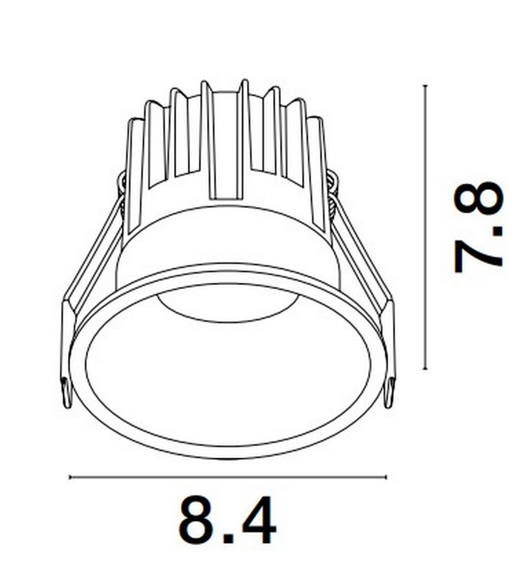 Lampa wpuszczana ARAMIEL LE65104 - Luces Exclusivas - obrazek 3