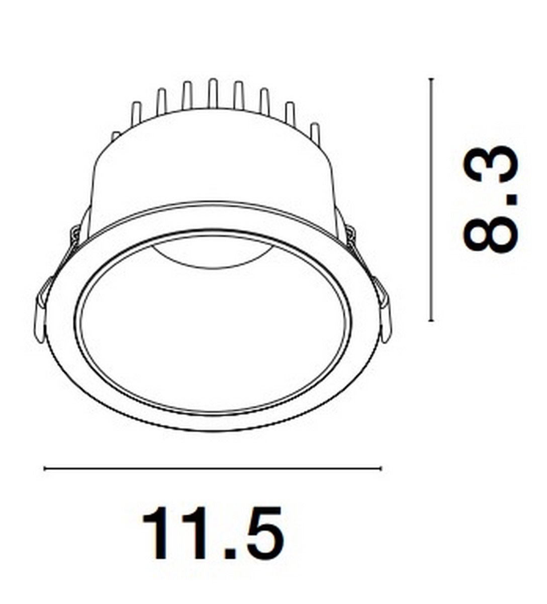 Lampa wpuszczana ARAMIEL LE65119 - Luces Exclusivas - obrazek 2