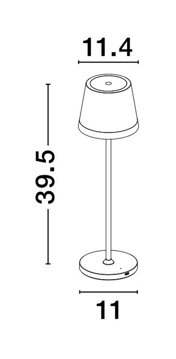 Lampka zewnętrzna przenośna ADOBES LE73542 - Luces Exclusivas - obrazek 2