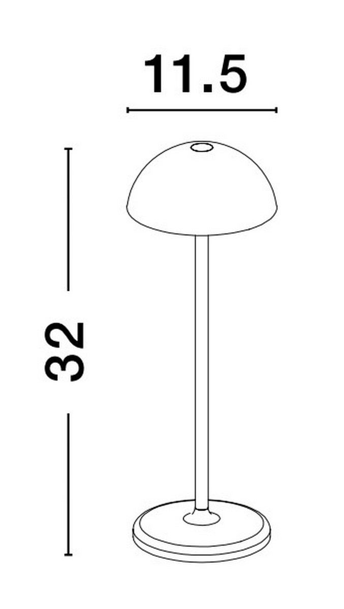 Lampka zewnętrzna przenośna BABURO LE73558 - Luces Exclusivas - obrazek 2