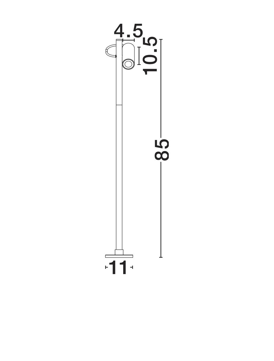 Zewnętrzna lampa stojąca SALVIRA LE75166 - Luces Exclusivas - obrazek 3