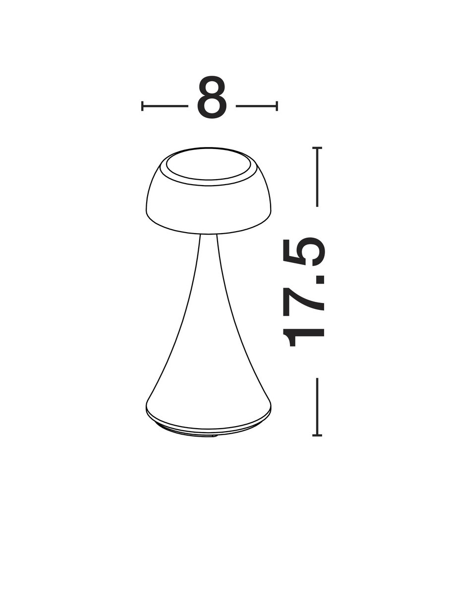Lampka zewnętrzna przenośna FORTIZA LE75280 - Luces Exclusivas - obrazek 4