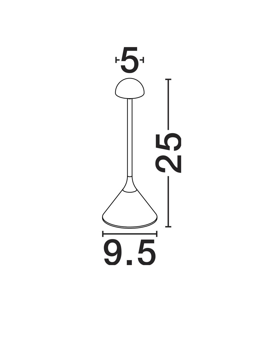 Lampka zewnętrzna przenośna CARMEDA LE75286 - Luces Exclusivas - obrazek 4