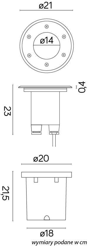 Lampa najazdowa PABLA - 4031 - SU-MA - obrazek 3